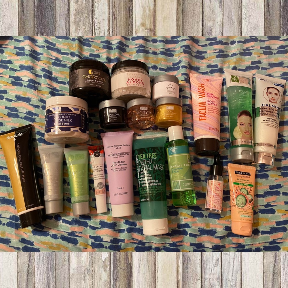 Lot of New Skincare Products